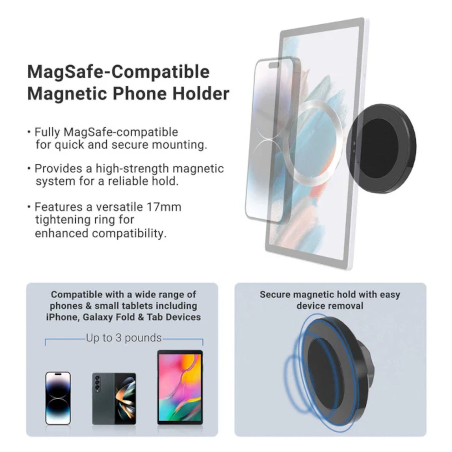 CADDYBARTM Mobile Device Holder