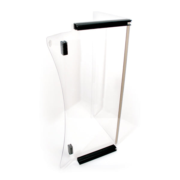 WINDSHIELD, 2024 G2 EZ STORM, FD TINTED, 1/4" 1" STRUT