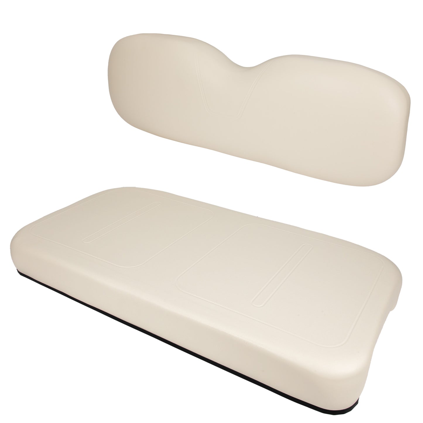 EZGO TXT Oyster White Seat Cushion Set (Years 2014-2020)