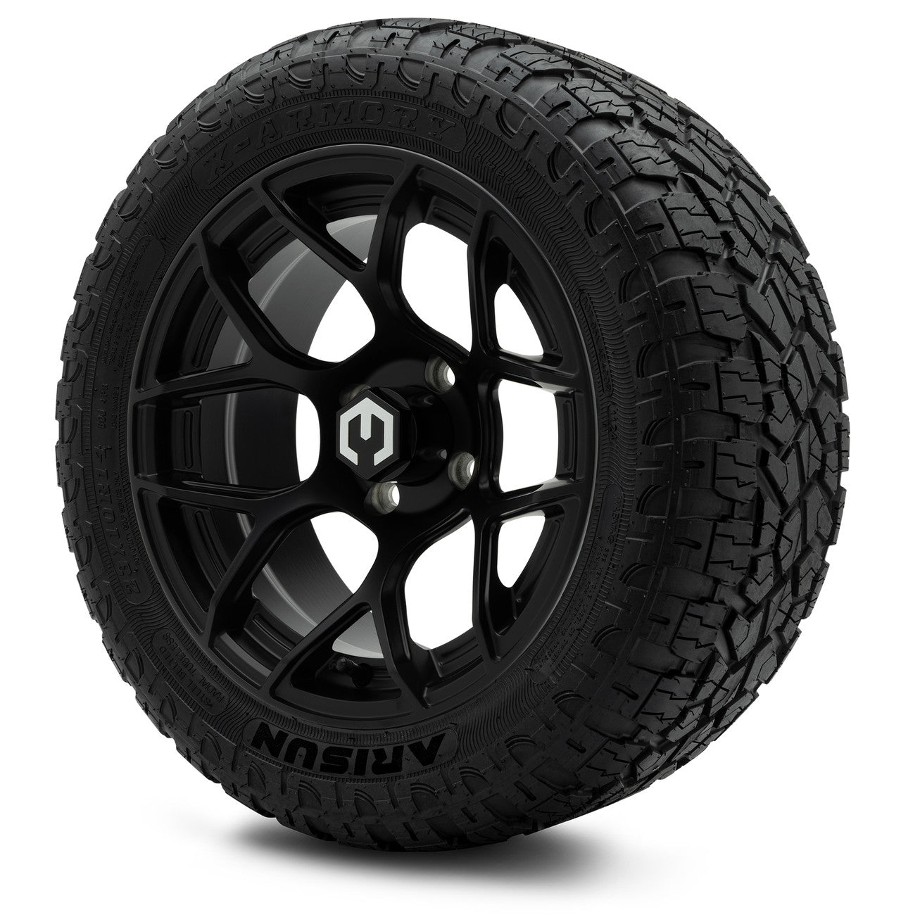 MODZ® 14" Renegade Matte Black Wheels & Off-Road Tires Combo