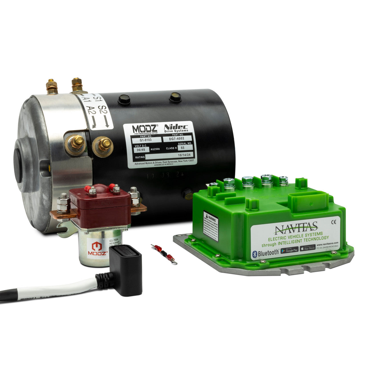 MODZ® EZGO Regen High Speed DC Motor and 600A Navitas Controller Bundle