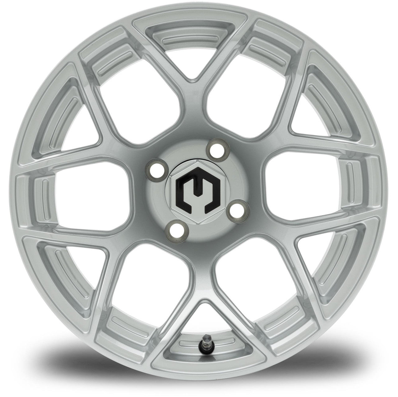 MODZ® Renegade Silver 14" Golf Cart Wheel