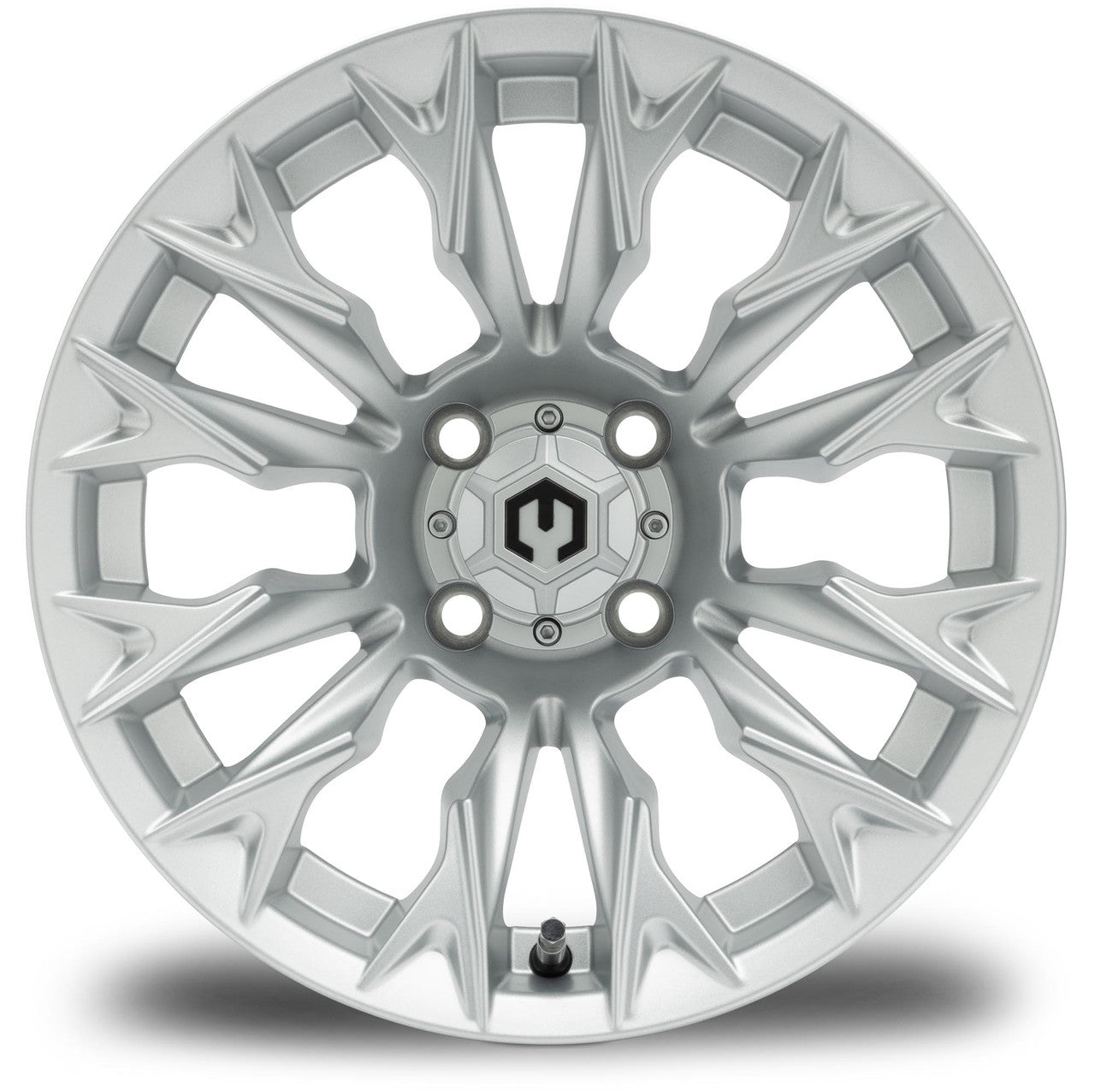 MODZ® Falcon Silver 14" Golf Cart Wheel