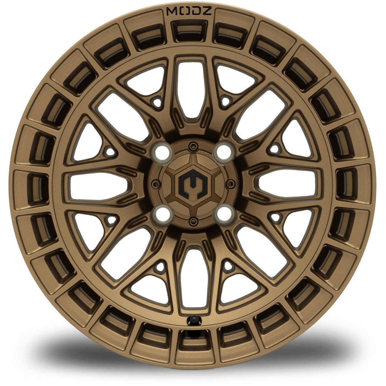 MODZ® Torrent Matte Bronze 14" Golf Cart Wheel
