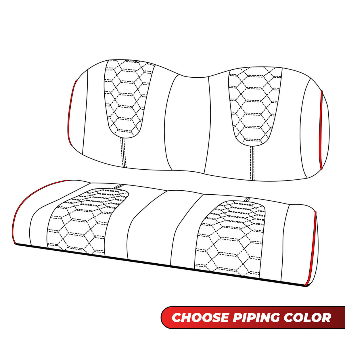 MODZ® Denago Nomad & Rover XL 6 Seat Cover Set - Custom