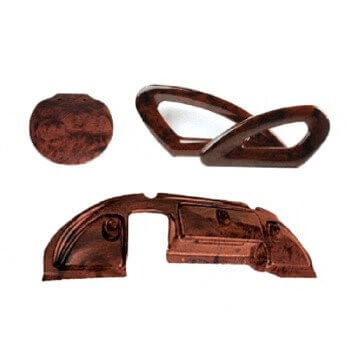 Club Car Precedent Champion Burlwood Dress-up Kit (Years 2008-Up)