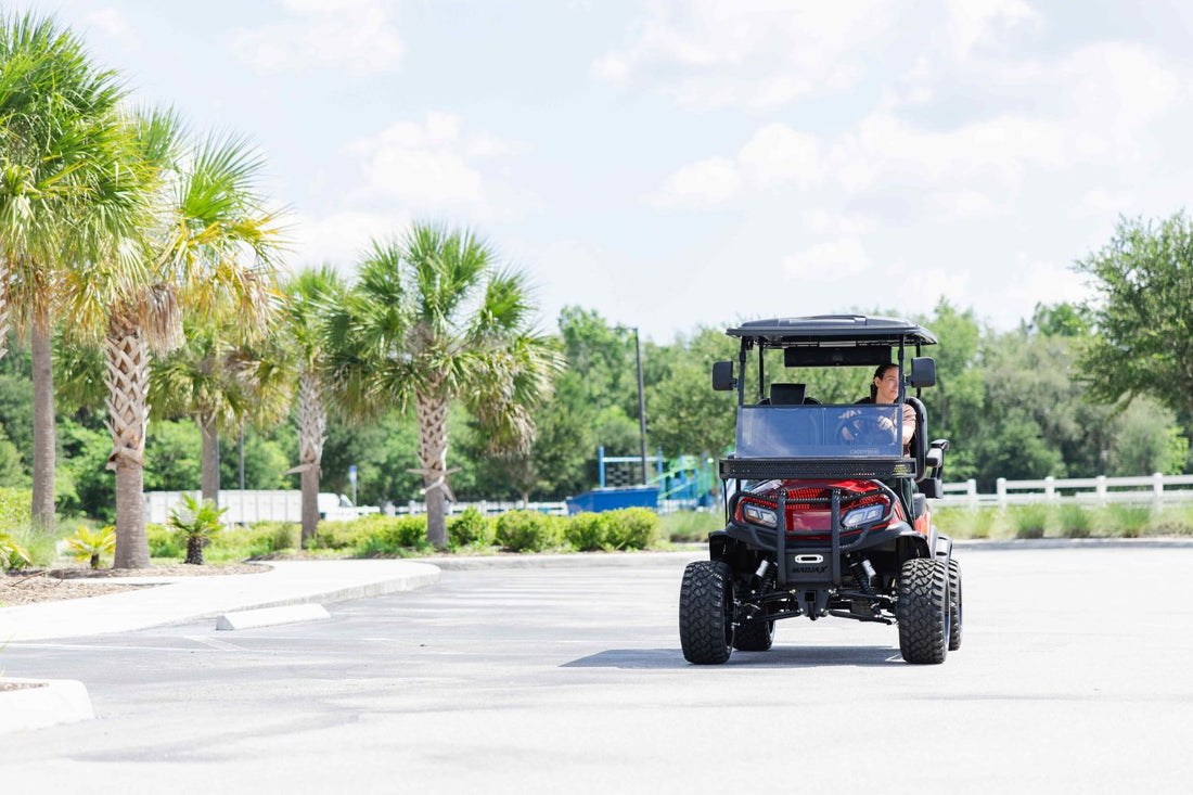 Golf Cart Lifted? Here’s How Wheel Offset & Tire Size Affect Performance