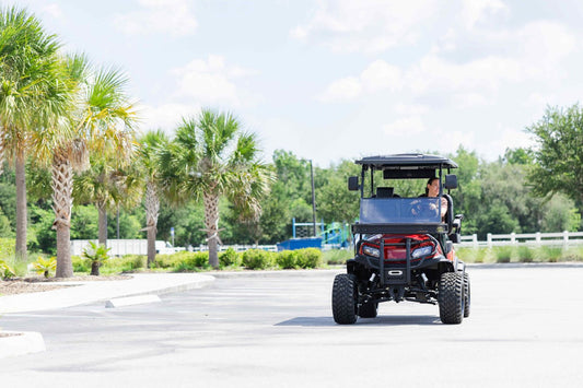 Golf Cart Lifted? Here’s How Wheel Offset & Tire Size Affect Performance