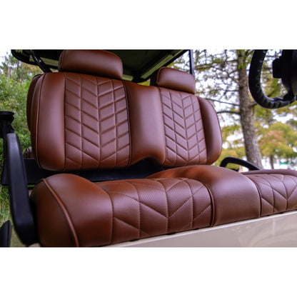 MadJax Aviator Yamaha Drive/Drive2 & ICON Coffee Front Seat Cushions