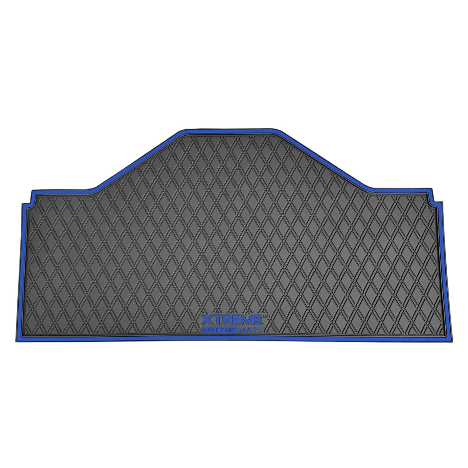 Xtreme Front Floor Mat for Evolution D5 Ranger & Maverick – Black/Blue