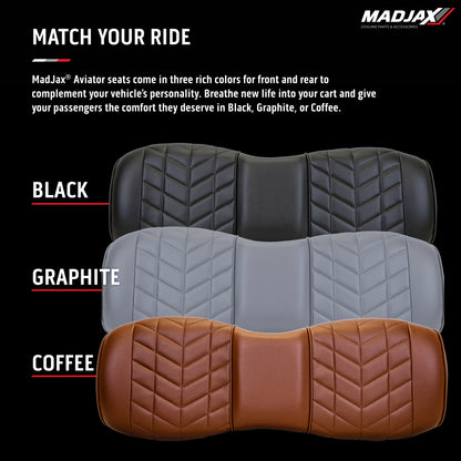 MadJax Aviator ICON i40 Graphite Rear Seat Cushions