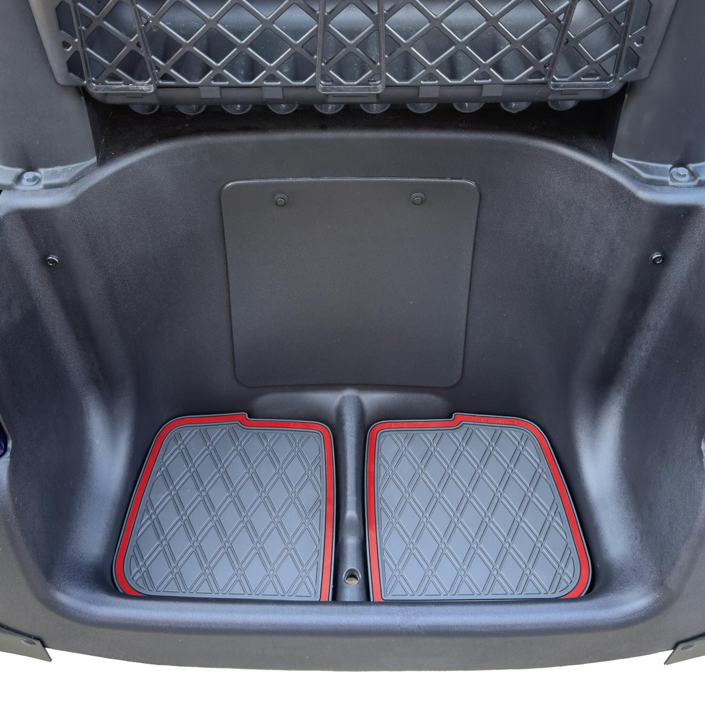 Xtreme Bag Well Mats for Club Car Precedent & Onward - Black/Red