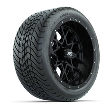 Set of (4) 14 in GTW Vortex Wheels with 225/30-14 Mamba Street Tires