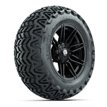GTW® Stealth Gloss Black 14 in Wheels with 23x10-14 Predator All-Terrain Tires – Full Set
