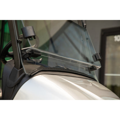 RedDot EZGO RXV with Modular Top Tinted Folding Impact Modified Windshield with Rubber Trim (Years 2024-Up)