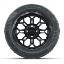 Set of (4) 14 in GTW Bravo Wheels with 255/45-R14 Fusion GTR Street Tires