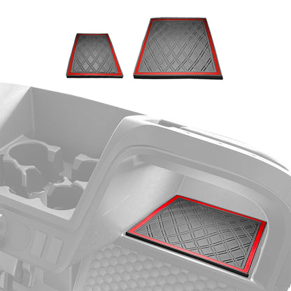 Xtreme Dash Mats for EZGO RXV 2024-Up - Black/Red