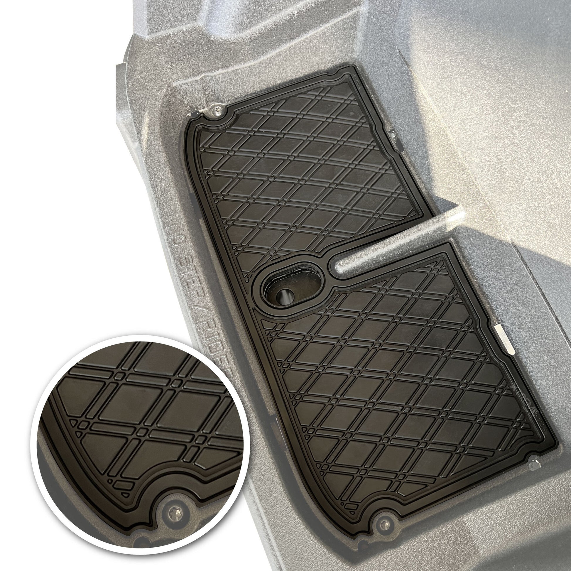 Xtreme Bag Well Mats for EZGO RXV Bag Well Mats - All Black