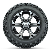 GTW Specter Black and Machined Wheels with 23in Predator A-T Tires - 14 Inch