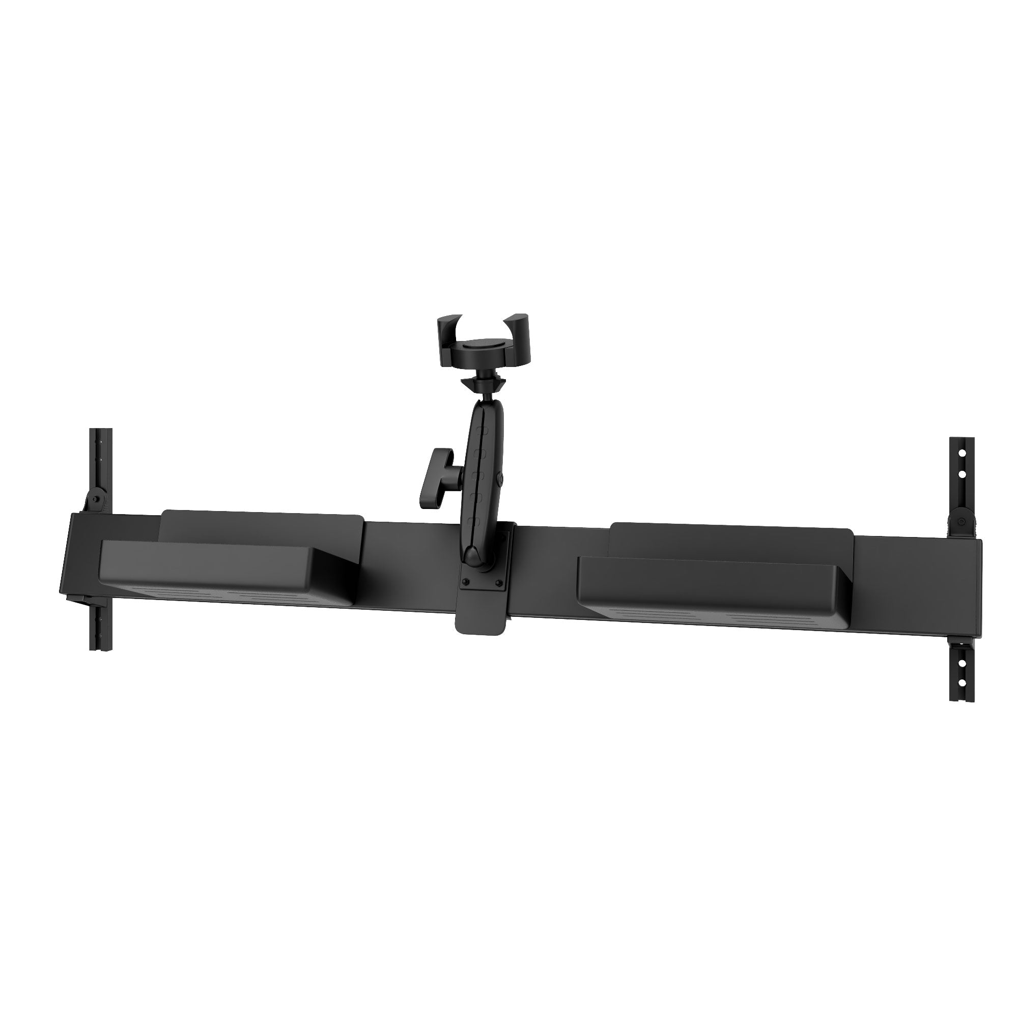 CADDYBARTM with Two Trays and One Mobile Device Holder Bundle