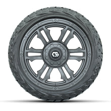 GTW Shogun Gloss Gunmetal 14 in Wheels with 23x10.00-R14 Maverick All-Terrain Tires – Full Set