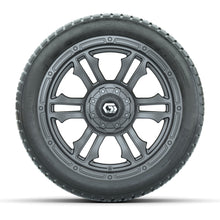 GTW® Shogun Gunmetal 14 in Wheels with 205/30-14 Fusion Street Tires – Full Set