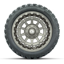 GTW® Barricade Bronze 14 in Wheels with 23X10-R14 Nomad Steel Belt Radial All-Terrain Tires – Full Set