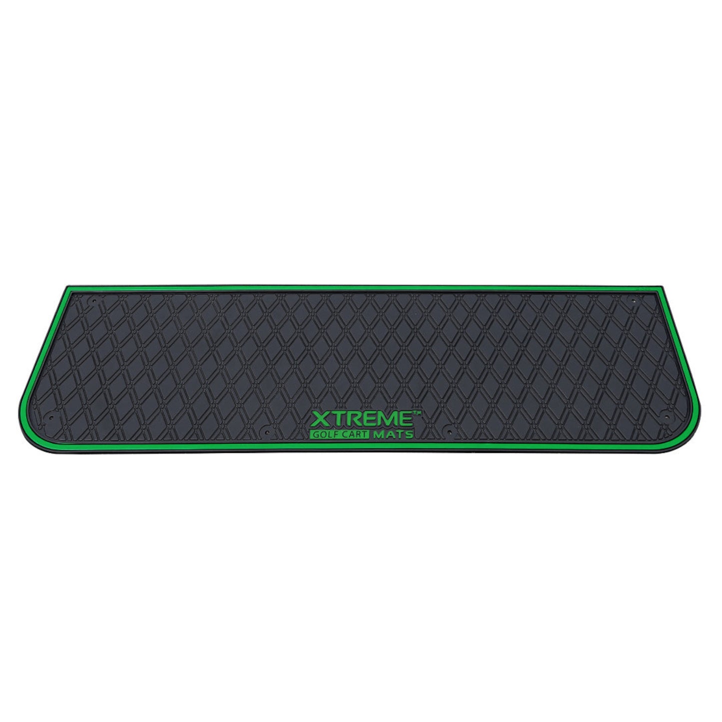 Xtreme Rear Floor Mat for Genesis 150 / Mach 1 Rear Seat Kit  - Black/Green