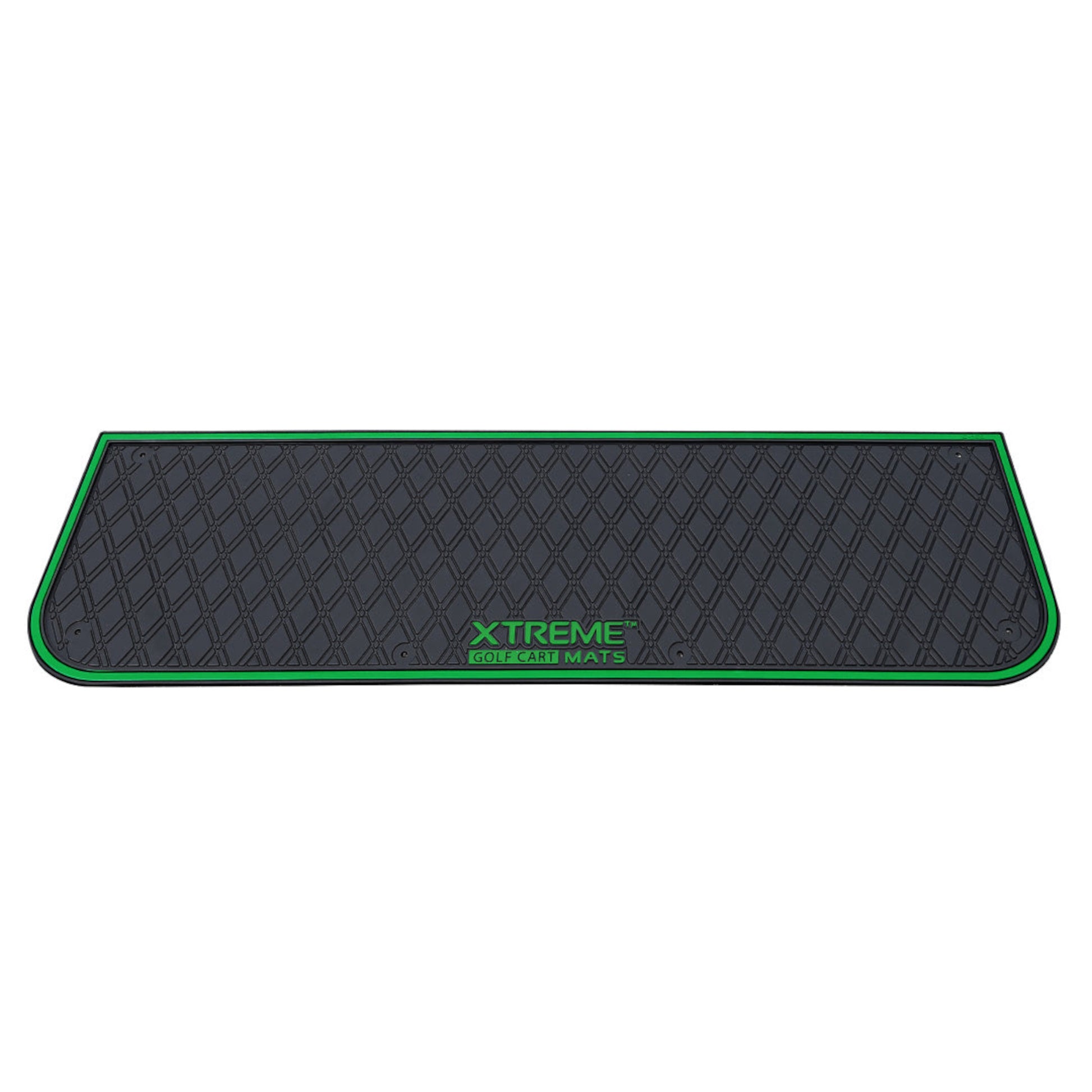 Xtreme Rear Floor Mat for Genesis 150 / Mach 1 Rear Seat Kit  - Black/Green