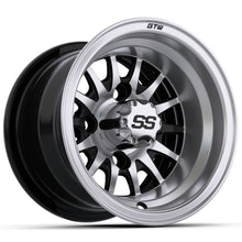 10'' GTW® Medusa Black with Machined Accents Wheel