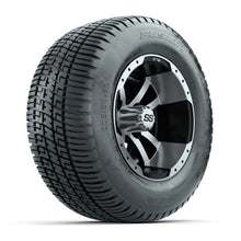Set of (4) 10" GTW® Storm Trooper Wheels on GTW® Fusion Street Tires