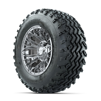 GTW Stellar Chrome 12 in Wheels with 23x10.00-12 Rogue All Terrain Tires - Full Set