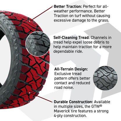 GTW Maverick Radial A/T Tire - 205/35-R14