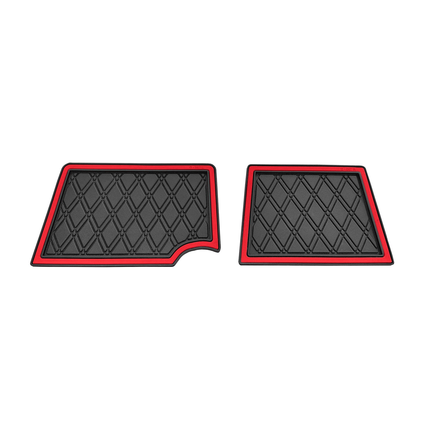 Xtreme Dash Mats for ICON and Advanced EV - Black/Red