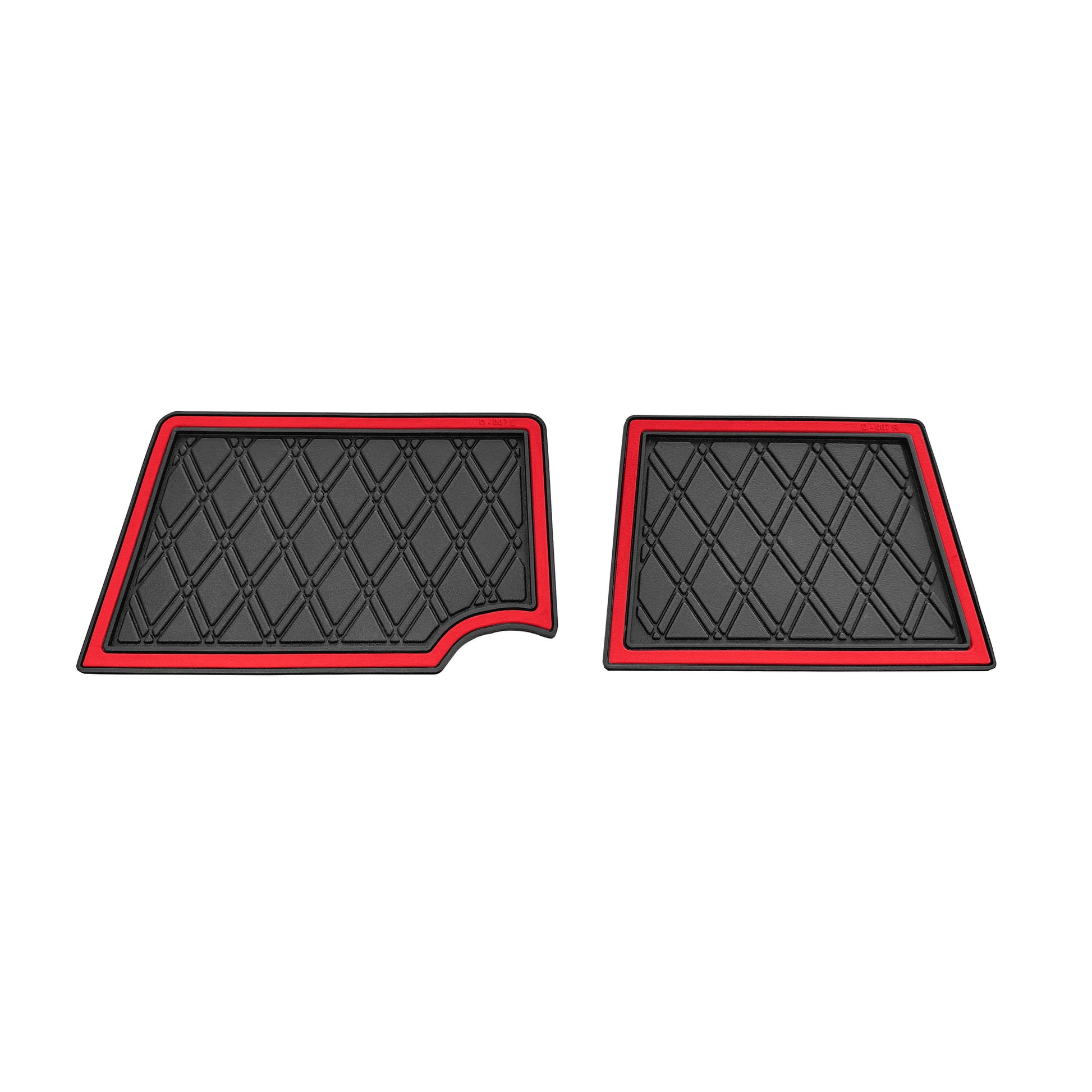 Xtreme Dash Mats for ICON and Advanced EV - Black/Red