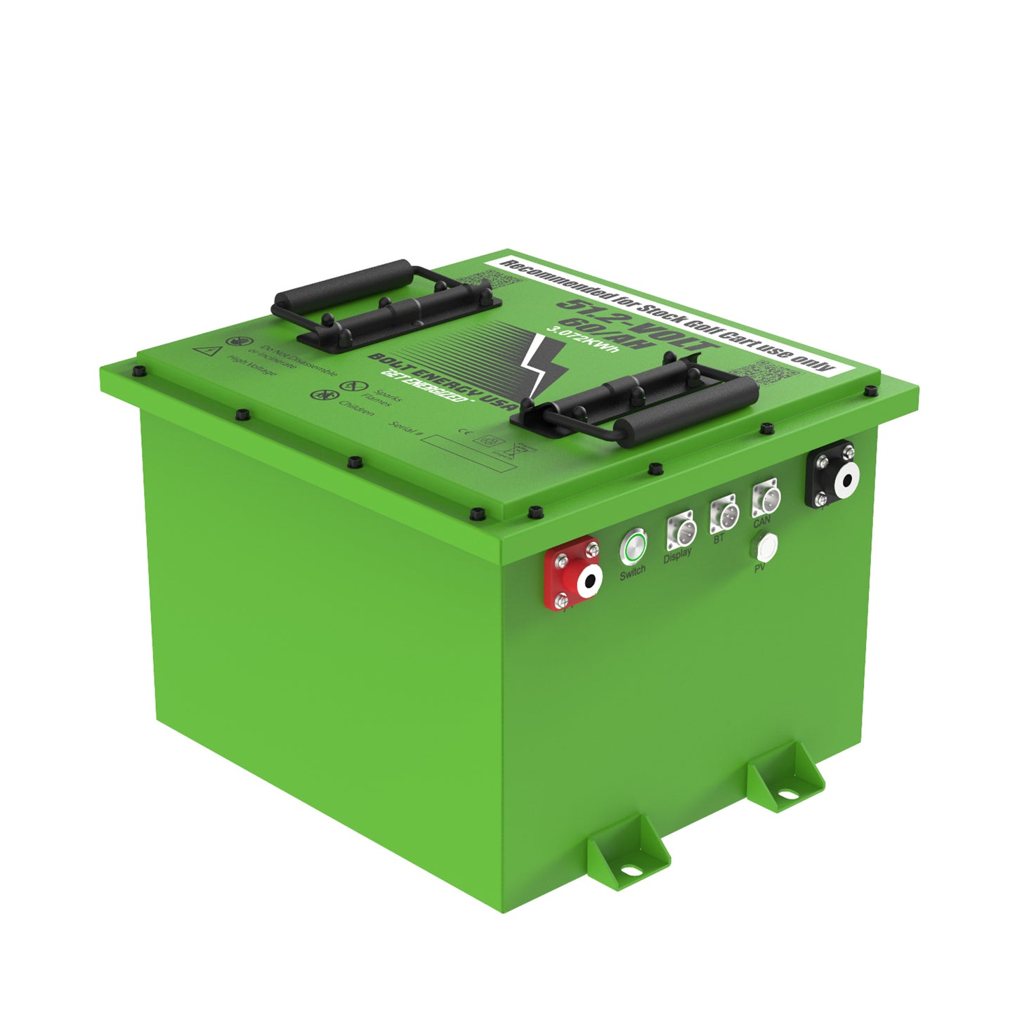 Bolt Energy Advanced EV1 17-23 51V 60AH Heated Standard Battery Kit