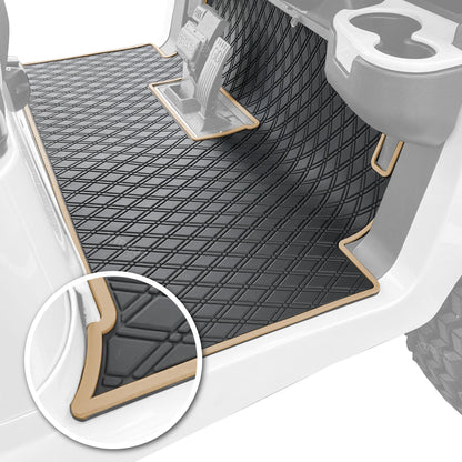 Xtreme Floor Mats for Club Car Precedent & Onward - Black/White