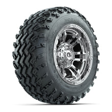 GTW® Shogun Chrome 12 in Wheels with 22x11.00-12 Rogue All-Terrain Tires - Full Set