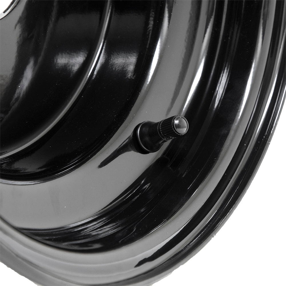 10'' Black Steel Wheel (Centered)