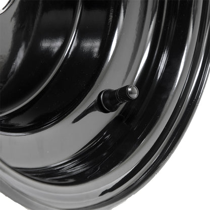 10'' Black Steel Wheel (Centered)