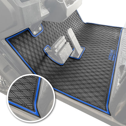 Xtreme Floor Mats for EZGO S4 2022-Up - Black/Blue