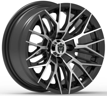 Empire Diablo D3B 14x7 Wheel with X Comp Golf X/T Tire