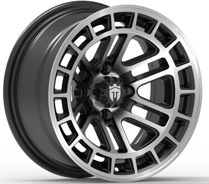 Empire Quest Q1 14x7 Wheel with X Comp Golf A/T Tire
