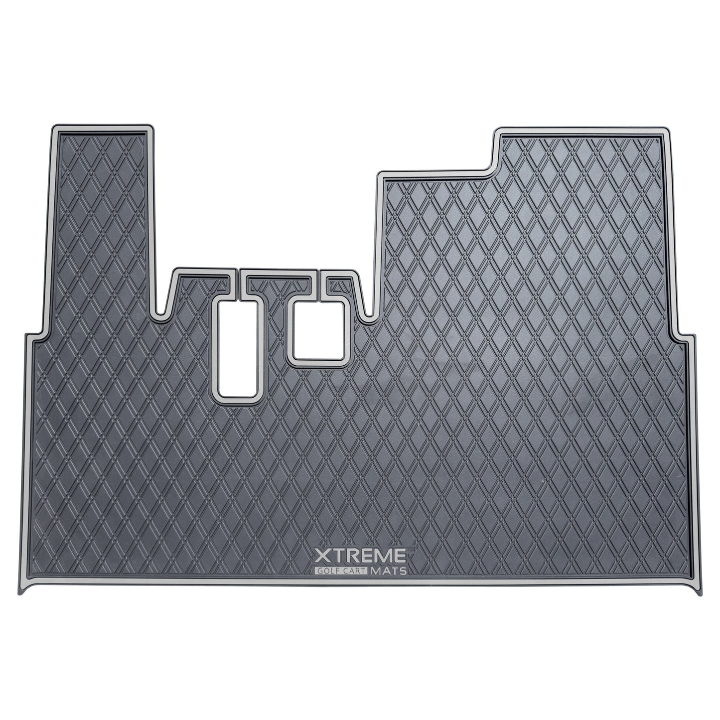 Xtreme Floor Mats for Yamaha G19-G22 - Black/Gray