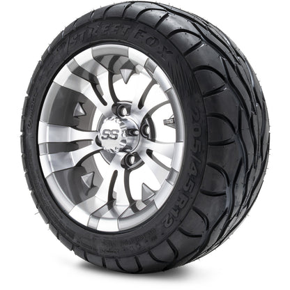 MODZ® 12" Vampire Gunmetal Wheels & Street Tires Combo