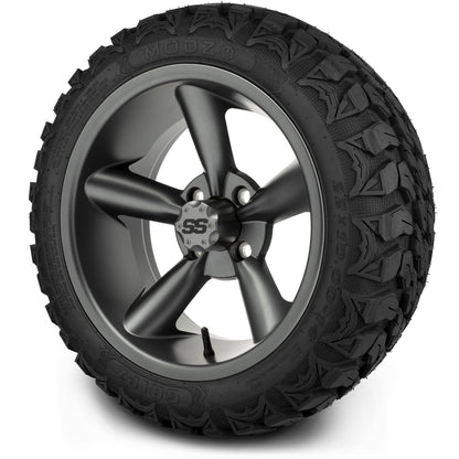 MODZ® 14" Godfather Gunmetal Wheels & Off-Road Tires Combo