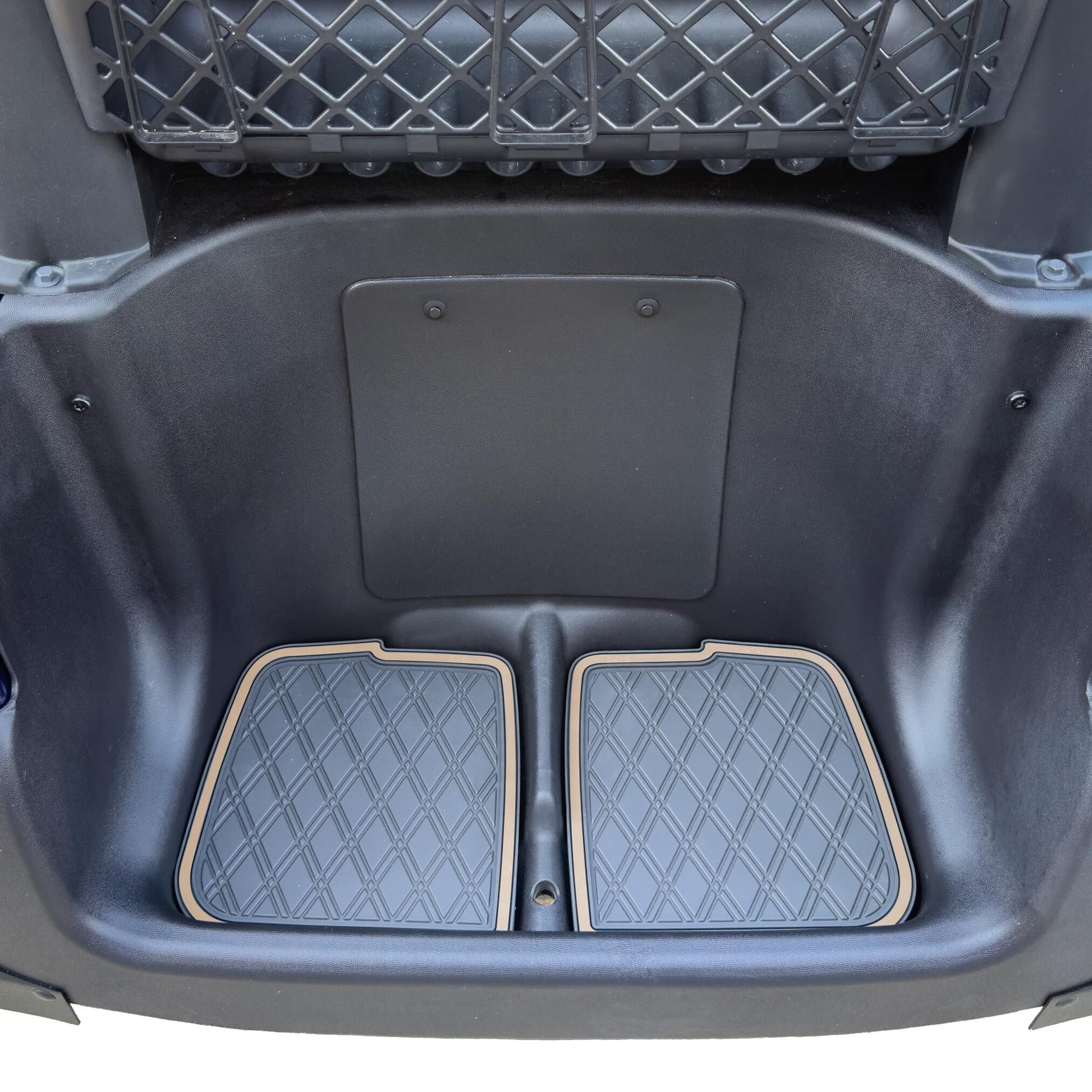 Xtreme Bag Well Mats for Club Car Precedent & Onward - Black/White