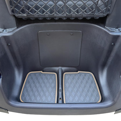Xtreme Bag Well Mats for Club Car Precedent & Onward - Black/White
