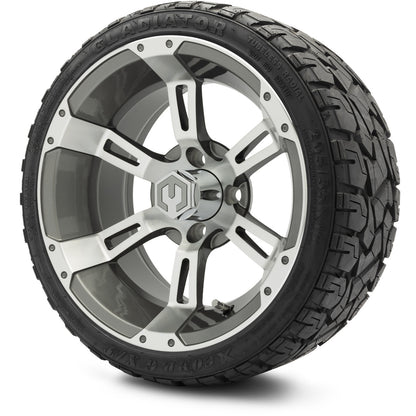 MODZ® 14" Ambush Gunmetal Wheels & Off-Road Tires Combo