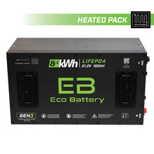 51V 160AH LiFePO4 Battery / Heated